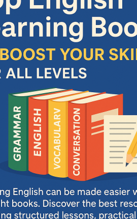 Top English Learning Books to Boost Your Skills for All Levels